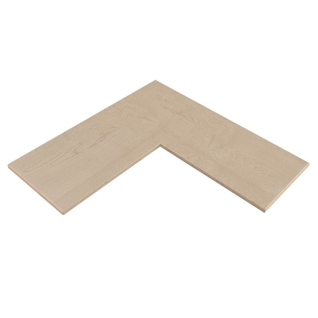 Designs Of Distinction 12" X 30" X 30" Flat Furniture Grade Corner Shelf - Hard Maple 01MSH123030HM1
